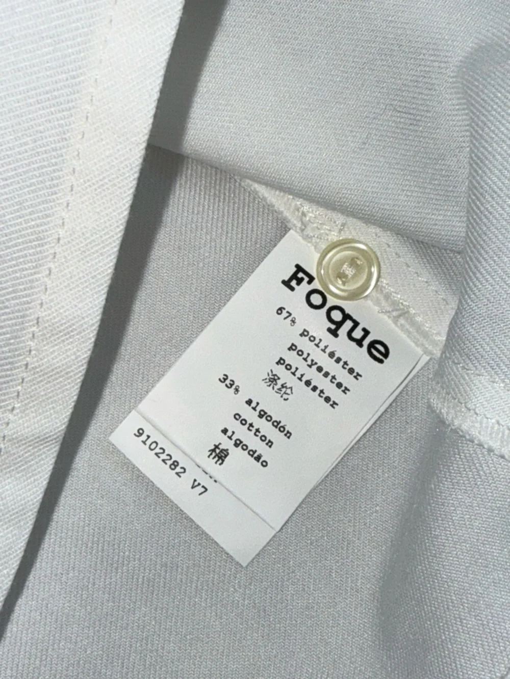 NWT Foque Spanish Heritage White Blouse with Red Ruffle Collar - 24M